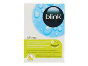 BLINK Lid-Clean Reinigungstücher, steril, 1 Box mit 20 Stück - 35345