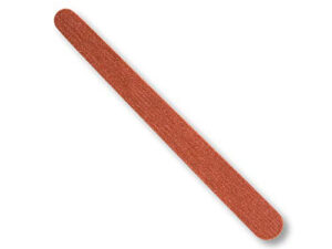 Einweg-Papiernagelfeile 18 cm, rot 1 Beutel mit 10 Stück - 35363
