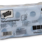 Clean & Clever Toilettenpapier Kleinrollen – 33650